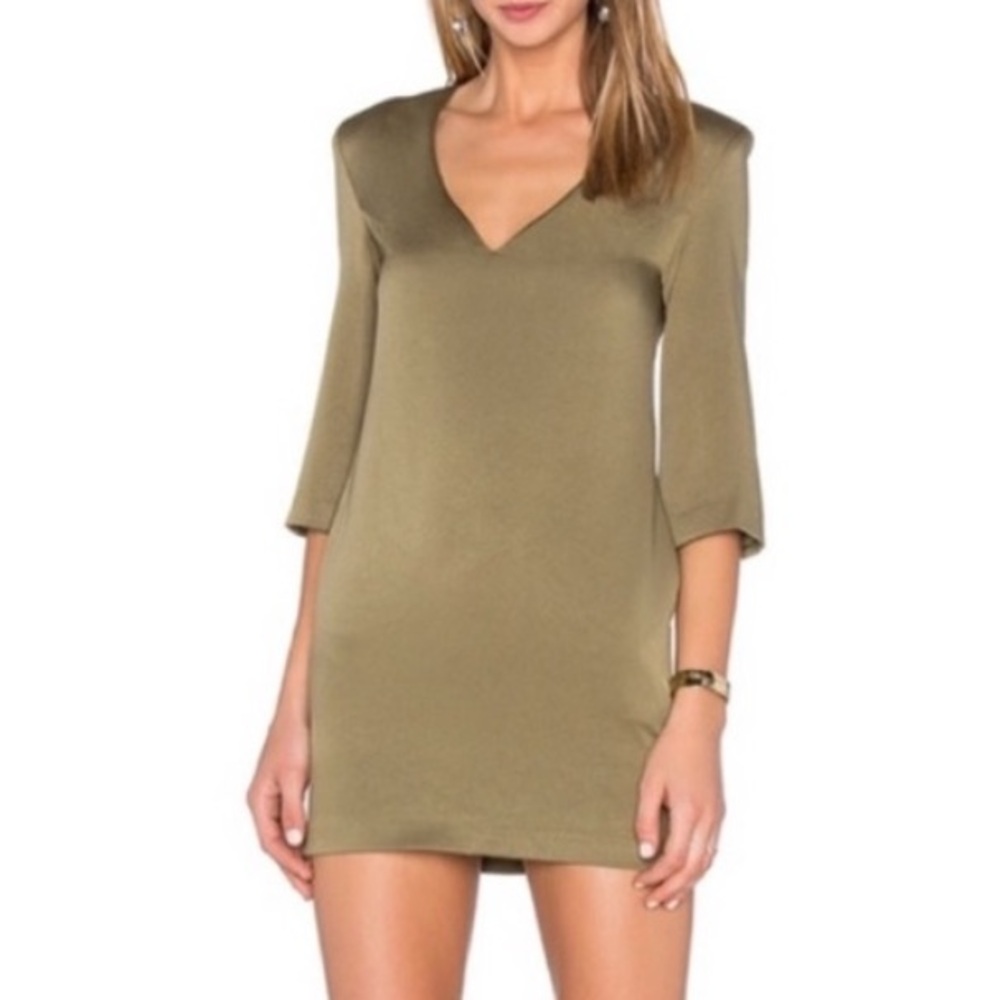Elliatt Olive Mini Dress